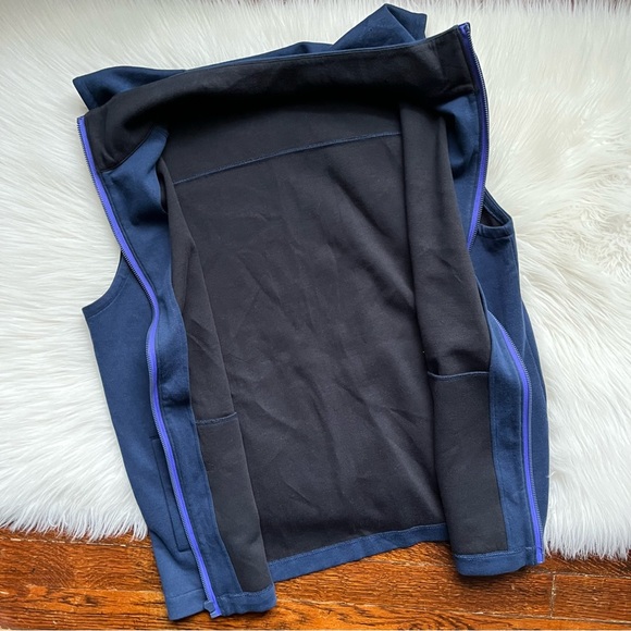 New Bonobos Men’s Vest Slim Medium Blue Cotton Blend - Picture 4 of 6